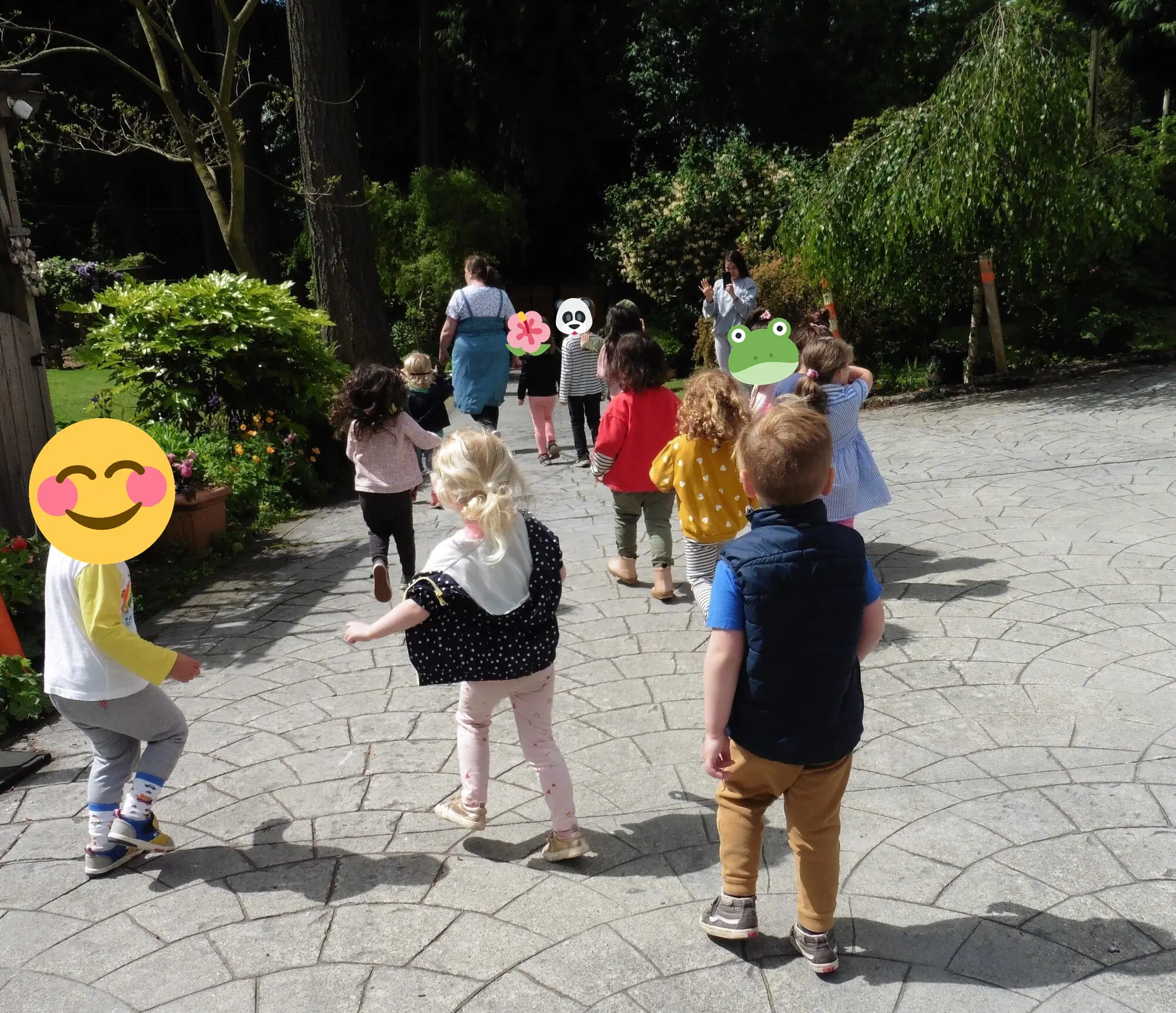 Music and movement on the patio