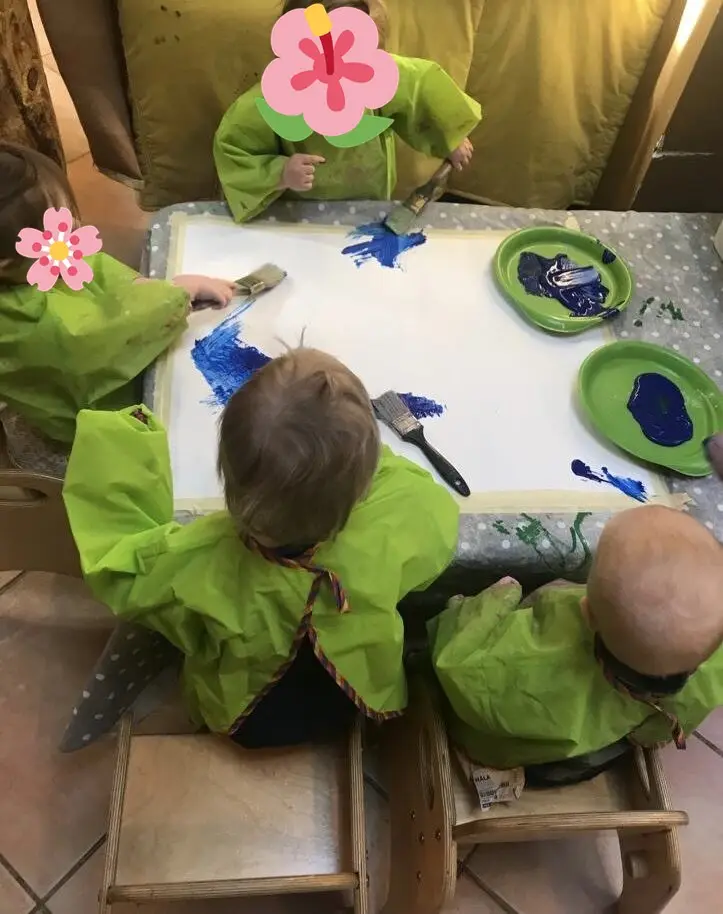 Painting side by side