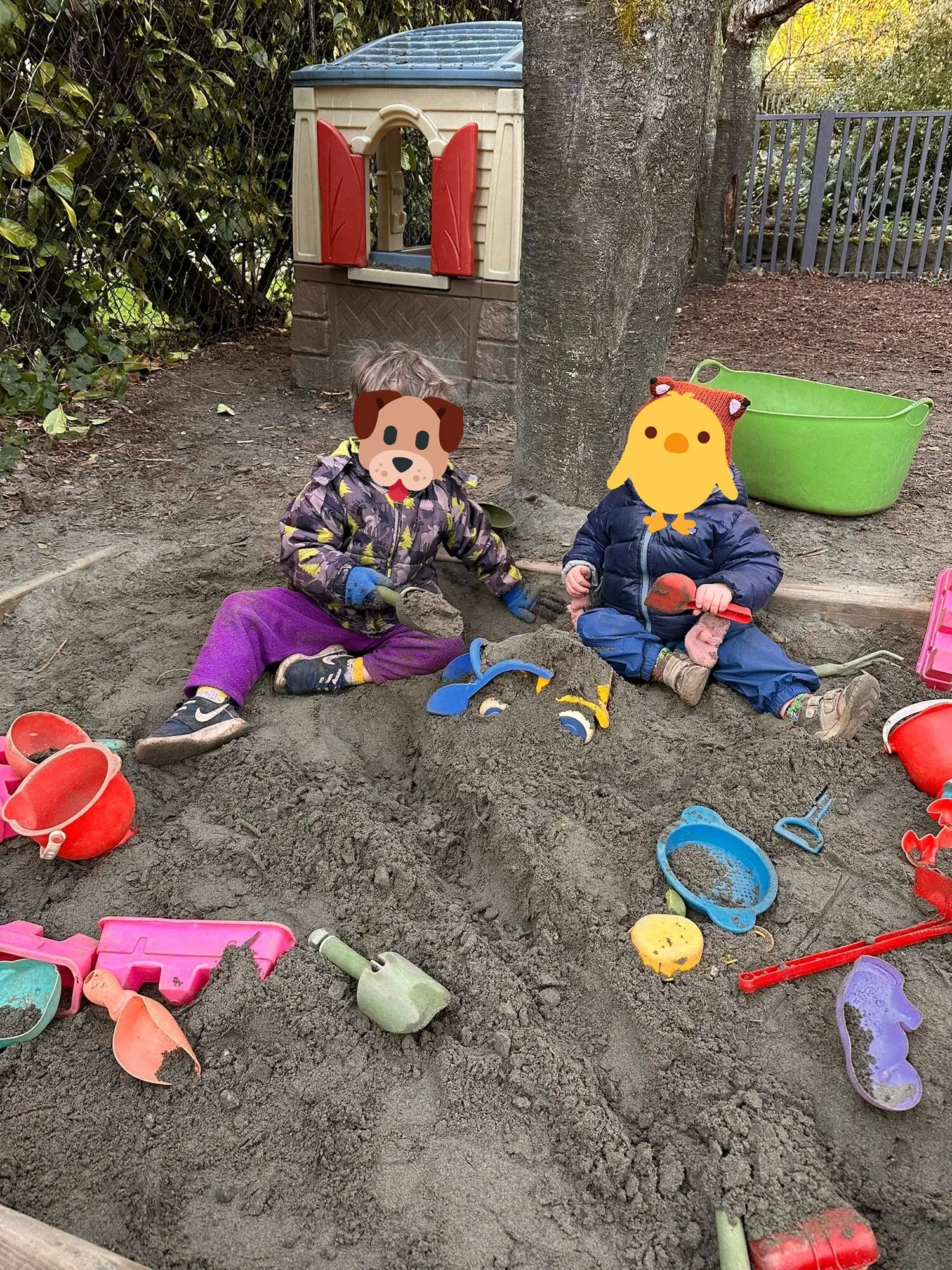Digging in the sandbox